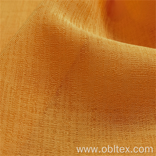 OBL22-C-066 Polyester Imitation Linen For Dress